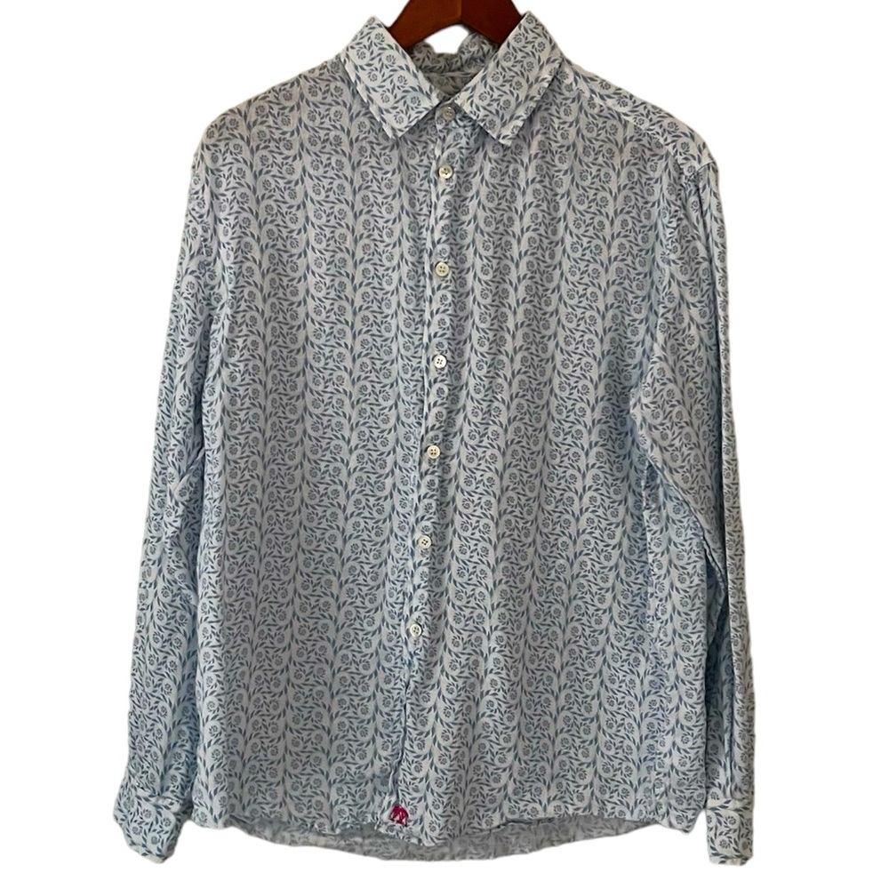 Pink House Mustique - Linen Shirt Men’s Size Medium